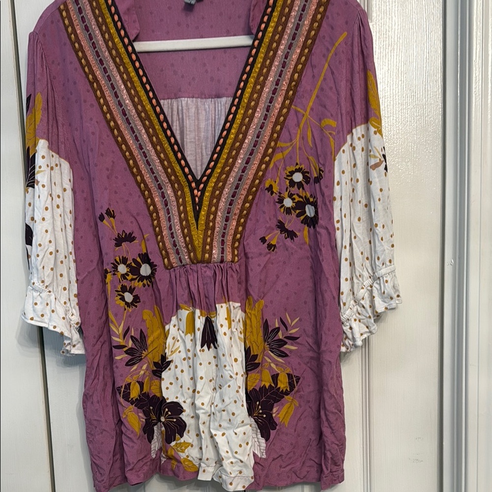 Anthropologie Bl-nk Stephanie Top